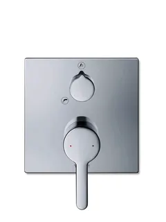 Duravit C.1 Einhebel-Wannenmischer UP,Eckig Keramikmischsyst., Chrom HG – Bild 2