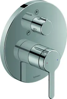 Duravit C.1 Einhebel-Wannenmischer UP,Rund Keramikmischsyst., Chrom HG – Bild 2