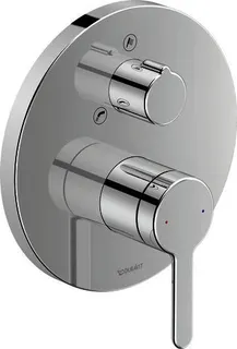 Duravit C.1 Einhebel-Wannenmischer UP,Rund Keramikmischsyst.,Sicherungsk., Chrom HG – Bild 2