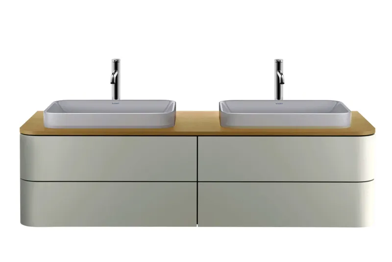 Duravit C.1 Einhebel-Waschtischmischer L ohne Zugstange, Chrom HG