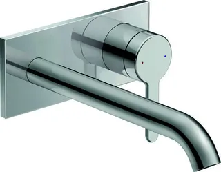 Duravit C.1 Einhebel-Waschtischmischer, UP Ausl.225mm,ohne Zugstange, Chrom HG – Bild 2