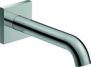 Duravit C.1 Wanneneinlauf, Eckig Ausl. 205mm, Chrom Hochglanz