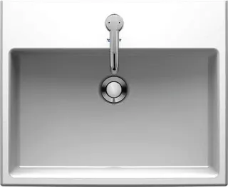 Duravit Einbauwaschtisch Vero Air 550mm Einbau v.o., m. ÜL, m.HLB, 1 HL – Bild 2