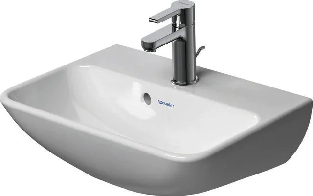 Duravit Handwaschbecken ME by Starck 450 mm mit ÜL, mit HLB, HL-Vorstich, weiß
