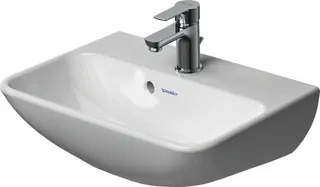 DU Handwaschbecken ME by Starck 450mm m.ÜL,m.HLB,HL-Vorstich,weiß seidenmatt