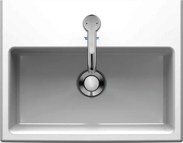 Duravit Handwaschbecken Vero Air 450mm m.ÜL, m.HLB, m.HL, weiß, WG