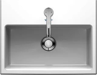 DU Handwaschbecken Vero Air 450mm m.ÜL, m.HLB, m.HL, weiß, WG