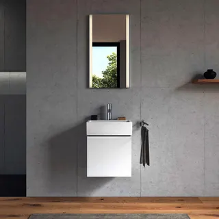 Duravit Handwaschbecken Vero Air 450mm m.ÜL, m.HLB, m.HL, weiß – Bild 5