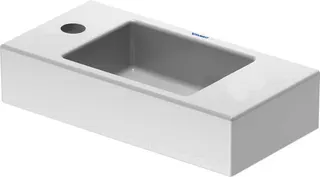 Duravit Handwaschbecken Vero Air 500mm o.ÜL, m.HLB, 1 HL links, weiß – Bild 2