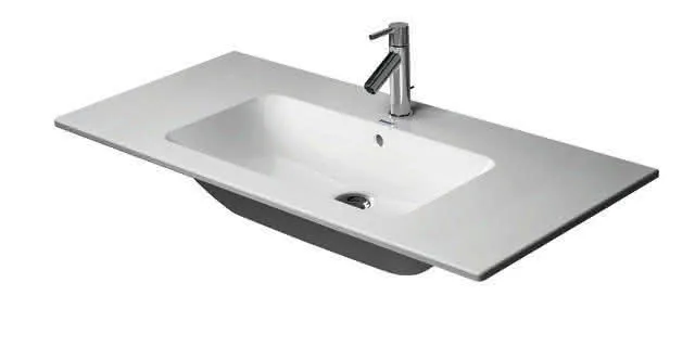 Duravit Möbel-Waschtisch ME by Starck 1030mm Weiß Seidenmatt, m.ÜL, m.HLB, 1 HL