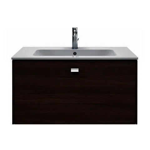Duravit Möbelwaschtisch ME by Starck 830mm Weiss Seidenmatt, m.ÜL, m.HLB, 1 HL, WG