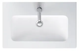 Duravit MWT compact ME by Starck 630mm, Weiß Seidenmatt, mit ÜL, mit HLB, 1 HL