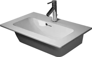Duravit MWT compact ME by Starck 630mm, Weiß Seidenmatt, mit ÜL, mit HLB, o.HL