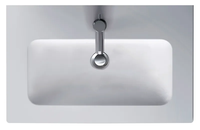 Duravit MWT compact ME by Starck 630mm, Weiß Seidenmatt, mit ÜL, mit HLB, 1 HL, WG