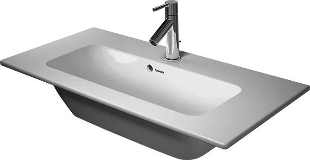 Duravit MWT compact ME by Starck 830mm, Weiß Seidenmatt, mit ÜL, mit HLB, 1 HL