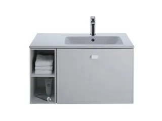 Duravit MWT ME by Starck 830mm, Weiß mit ÜL, mit HLB, 1 HL, Becken rechts – Bild 3