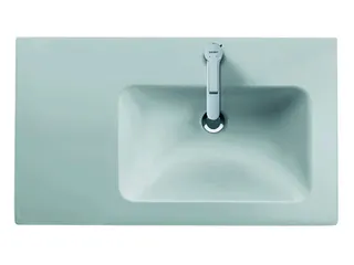 Duravit MWT ME by Starck 830mm Weiß Seidenmatt,m.ÜL,m.HLB,1 HL,Becken re.WG