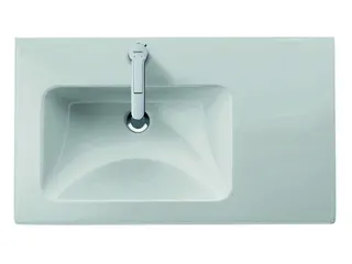 Duravit MWT ME by Starck 830mm, Weiß mit ÜL, mit HLB, 1 HL, Becken links – Bild 3
