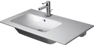 Duravit MWT ME by Starck 830mm, Weiß mit ÜL, mit HLB, 1 HL, Becken links – Bild 4