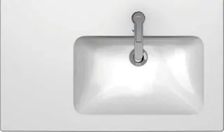 Duravit MWT ME by Starck 830mm, Weiß mit ÜL, mit HLB, 1 HL, Becken rechts – Bild 5