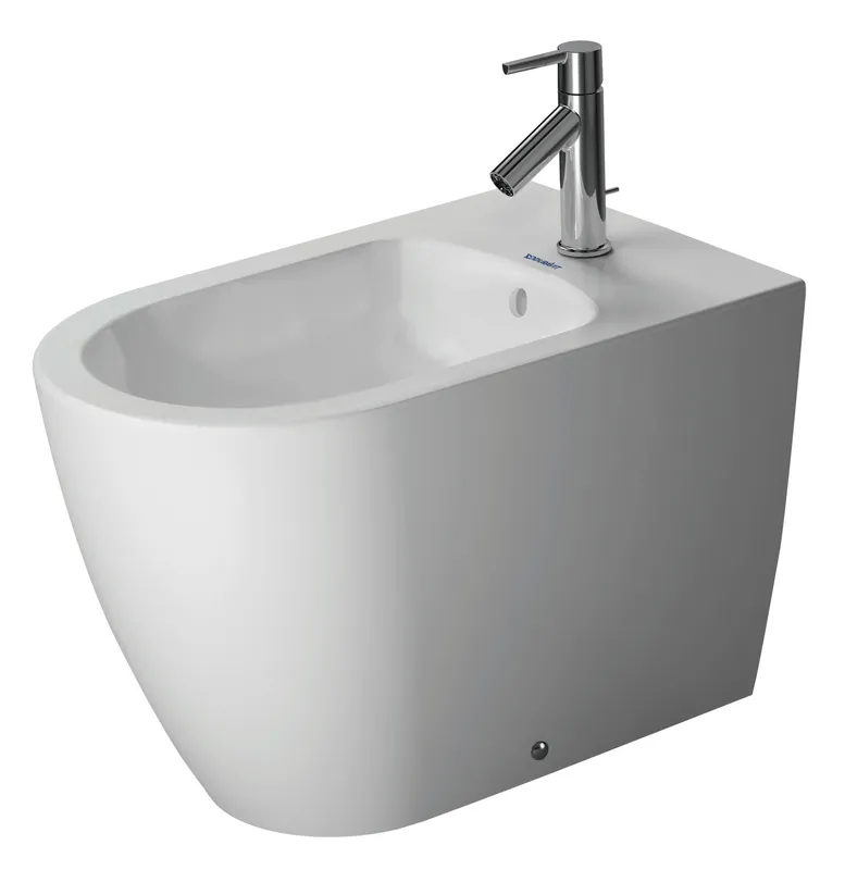 Duravit Stand-Bidet 600mm ME by Starck Weiß Seidenmatt, m. HL, m. HLB, 1 HL, BTW