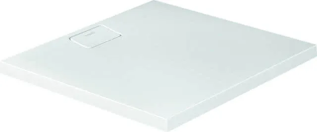Duravit Stonetto Duschw. Quadr. 900x900x50mm, Mineralguss, Weiß Matt
