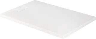 DU Stonetto Duschw. R.Ek 1400x900x50mm, Mineralguss, Weiß Matt