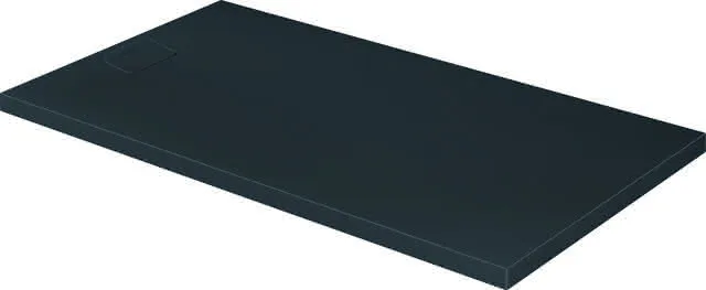 Duravit Stonetto Duschwanne 1600x900x50mm Mineralguss, Anthrazit Matt