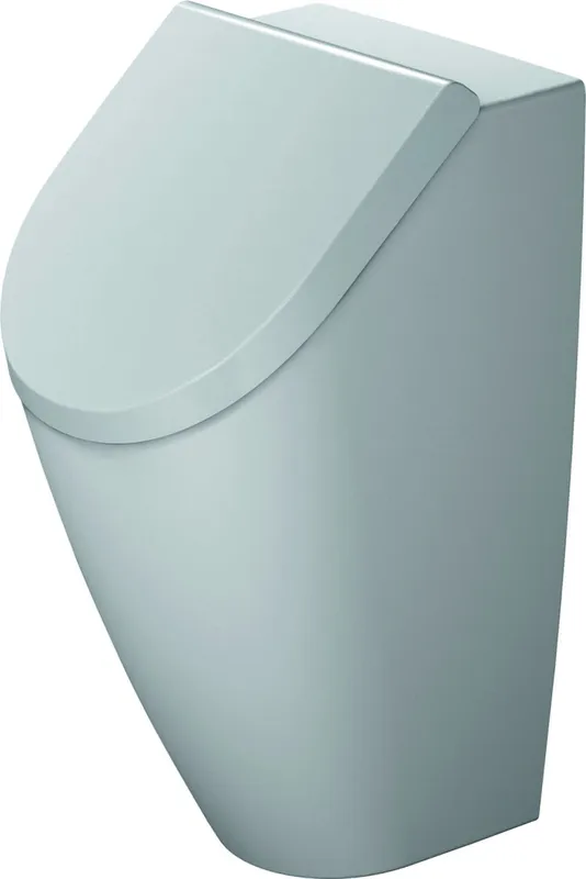 Duravit Urinal Rimless ME by Starck, weiß Abgang waagrecht,Ausf. f. Deckel, WG
