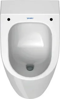 Duravit Urinal Rimless ME by Starck, weiß Abgang waagrecht, Ausführung f. Deckel – Bild 5