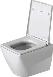 Duravit Wand-WC Design Classics Viu Compact 480mm, Weiß TS, rimless,Durafix – Bild 4