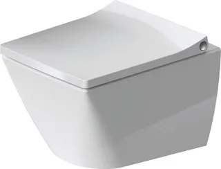 Duravit Wand-WC Design Classics Viu Compact 480mm, Weiß TS,riml.,Durafix,WG