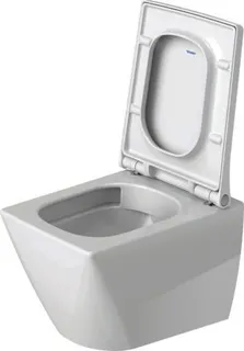 Duravit Wand-WC Design Classics Viu Compact 480mm, Weiß TS,riml.,Durafix,WG – Bild 5