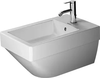 DU Wandbidet Vero Air 570mm weiß, WG m.ÜL, m.HLB, 1.HL, Durafix inkl.