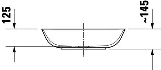Duravit Waschtisch ME by Starck 600mm Weiß Seidenmatt, m.ÜL, m.HLB, 1 HL, WG – Bild 5