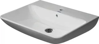 Duravit Waschtisch ME by Starck 650mm Weiß Seidenmatt, m. ÜL, m. HLB, 1 HL – Bild 3