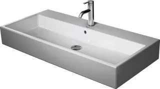 Duravit Waschtisch Vero Air 1000 mm m ÜL, m.HLB, 1 HL mitte, weiß – Bild 3