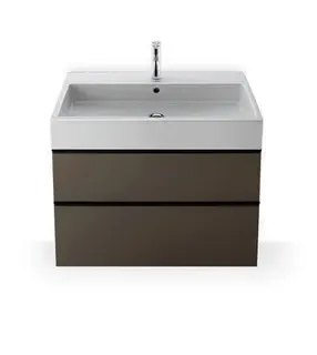 Duravit Waschtisch Vero Air 1000 mm m.ÜL, m.HLB, 2 HL, 1 Becken, weiß