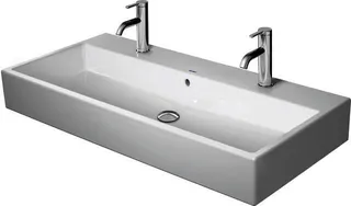 Duravit Waschtisch Vero Air 1000 mm m.ÜL, m.HLB, 2 HL, 1 Becken, weiß, WG – Bild 4