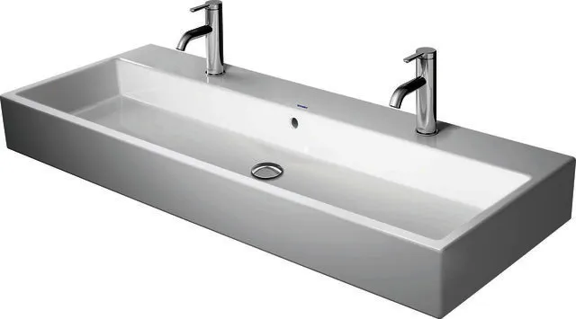Duravit Waschtisch Vero Air 1200 mm m.ÜL, m.HLB, 2 HL, 1 Becken, weiß, WG