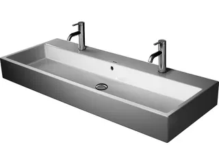 Duravit Waschtisch Vero Air 1200 mm m.ÜL, m.HLB, ohne HL, weiß – Bild 3
