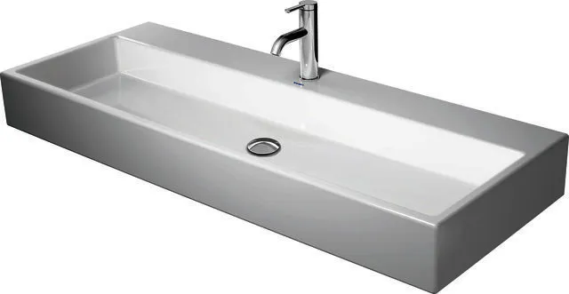 Duravit Waschtisch Vero Air 1200 mm o.ÜL, m.HLB, 1 HL mitte, geschl.,weiß