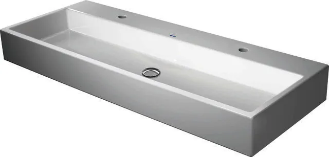 Duravit Waschtisch Vero Air 1200 mm o.ÜL,m.HLB,2 HL,1 Becken,geschl.,weiß,WG