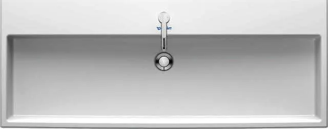Duravit Waschtisch Vero Air 1200mm m.ÜL, m.HLB, 1 HL mitte, weiß