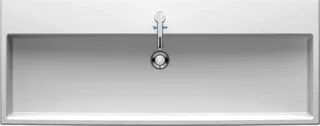 Duravit Waschtisch Vero Air 1200mm m.ÜL, m.HLB, 1 HL mitte, weiß