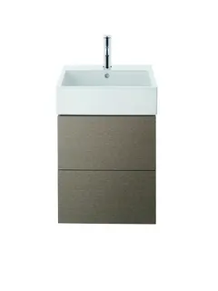 Duravit Waschtisch Vero Air 500mm m. ÜL, m. HLB, 1 HL, weiß