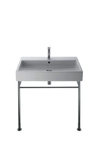 Duravit Waschtisch Vero Air 600mm m. ÜL, m. HLB, 1 HL, weiß, WG