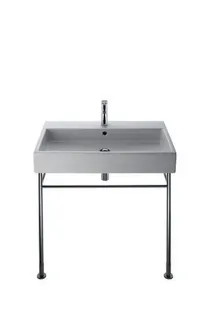 Duravit Waschtisch Vero Air 600mm m. ÜL, m. HLB, 1 HL, weiß, WG