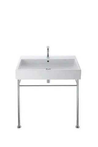 Duravit Waschtisch Vero Air 600mm m.ÜL, m.HLB, 1 HL, geschl., weiß