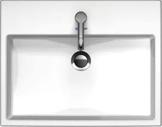 Duravit Waschtisch Vero Air 600mm m.ÜL, m.HLB, 1 HL, geschl., weiß – Bild 3